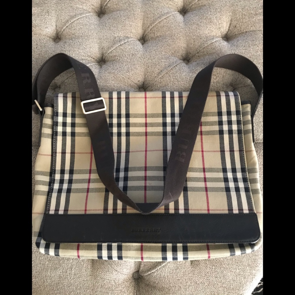 Burberry lap top bag